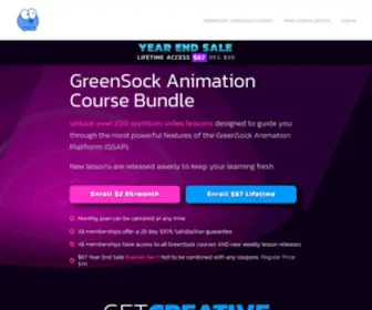 Creativecodingclub.com(Master the art of GreenSock Animation. This course bundle) Screenshot