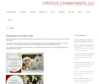 Creativecommitments.com(Romantic Gift Perfection) Screenshot