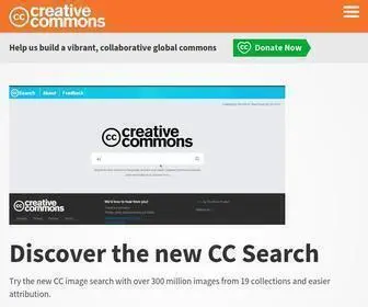 Creativecommons.org Screenshot