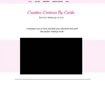 Creativecontourbycarla.com(Boston Makeup Artist) Screenshot