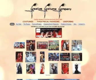 Creativecostume.com(Creative Costume Company) Screenshot