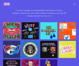 Creativecourage.us(Creative Courage) Screenshot