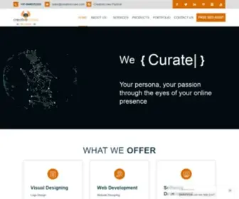 Creativecrows.com(Top Website Development Company in Pune) Screenshot