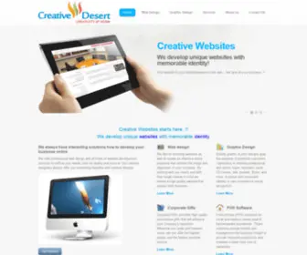 Creativedesert.com(Creative Desert LLC) Screenshot