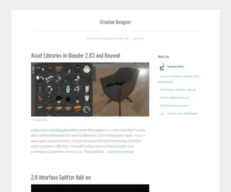 Creativedesigner3D.com(Creative Designer) Screenshot