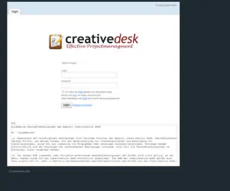 Creativedesk.de(Creativedesk2) Screenshot