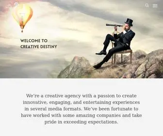 Creativedestiny.com(Music) Screenshot