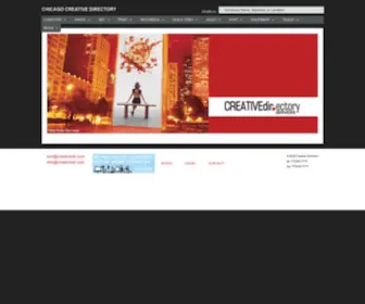 Creativedir.com(Chicago Creative Directory) Screenshot
