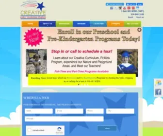 Creativeearlylearning.com(Daycare) Screenshot