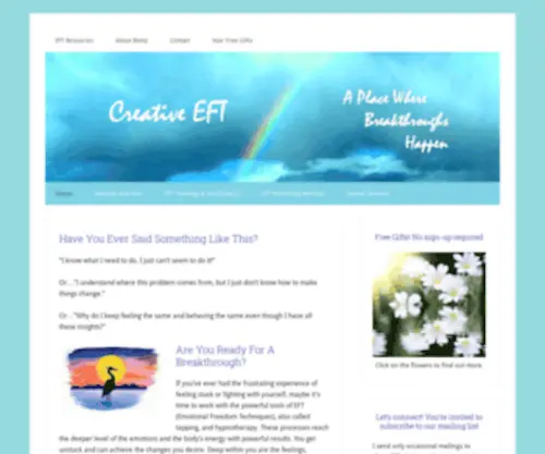 Creativeeft.com(Home-Creative EFT) Screenshot