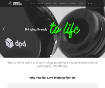 Creativeemporium.co.uk(Infinity Inc) Screenshot