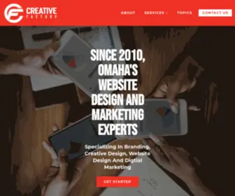 Creativefactory.agency(Omaha Website Design) Screenshot