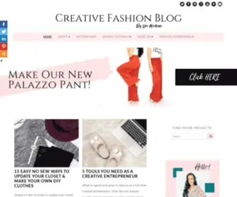 Creativefashionblog.com(Creative Fashion Blog) Screenshot