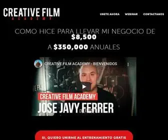 Creativefilmacademy.com(Creative Film Academy) Screenshot