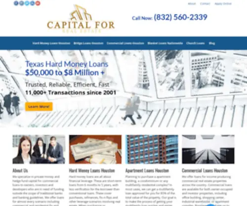 Creativefinancialcorp.com(Hard Money Lenders Houston) Screenshot