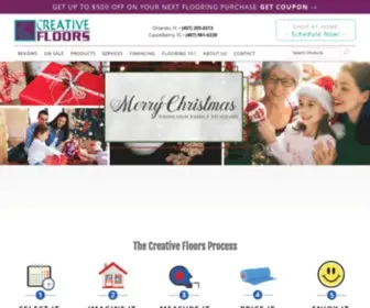 Creativefloorsonline.com(Creative Floors) Screenshot