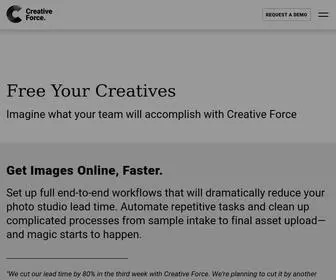 Creativeforce.io(Photo Studio Management Software) Screenshot