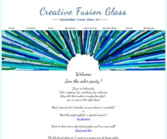 Creativefusionglass.com(Creative Fusion Glass) Screenshot