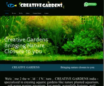 Creativegardens.in(Creative Gardens) Screenshot