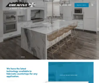 Creativegranite.com(Stone & Granite Countertops) Screenshot