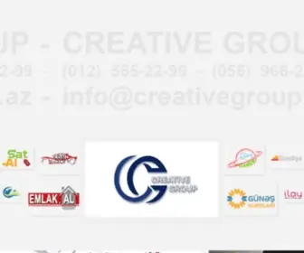 Creativegroup.az(Creative Group) Screenshot