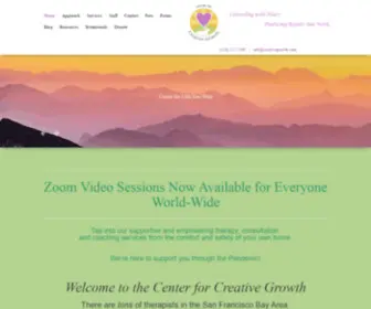 Creativegrowth.com(Center for Creative Growth) Screenshot