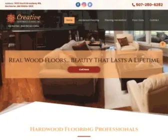 Creativehf.com(Hardwood Floors) Screenshot