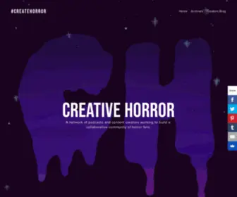 Creativehorror.com(Creative Horror) Screenshot