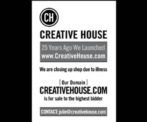 Creativehouse.com(Creative House) Screenshot