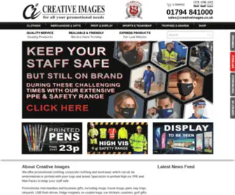 Creativeimages.co.uk(For all your promotional needs) Screenshot