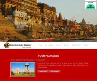 Creativeindiajourney.com(North India Tour Packages) Screenshot