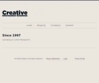Creativeis.ca(Creativeis) Screenshot