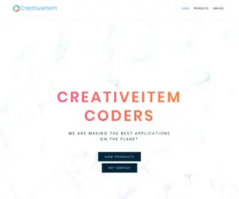 Creativeitem.com(Best software company) Screenshot
