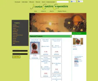 Creativejamaicans.com(Jamaica Creative Cooperative) Screenshot