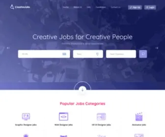 Creativejobs.in(Google) Screenshot