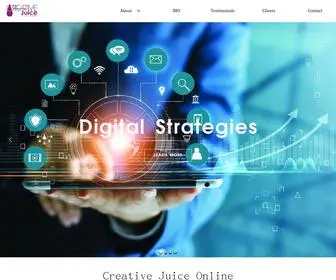 Creativejuice.mobi(Creative Juice Online) Screenshot