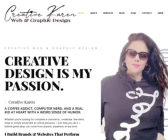 Creativekaren.com(Web Design Creative Design) Screenshot