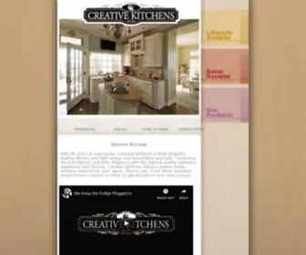 Creativekitchens.com(Kitchen & Bath Remodeling Huntington WV) Screenshot