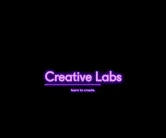 Creativelabsucla.com(Creative Labs) Screenshot