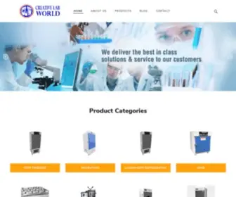 CreativelabWorld.in(India's Leading Lab Product Supplier and Manufacturer) Screenshot