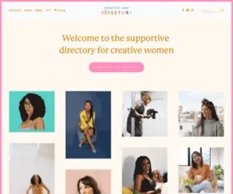 Creativeladydirectory.com(Creative Lady Directory) Screenshot