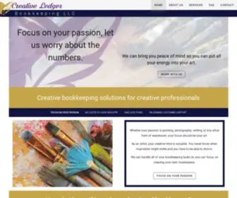 Creativeledgerbookkeeping.com(Creative Ledger Bookkeeping) Screenshot