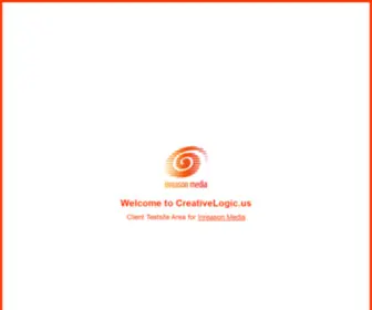 Creativelogic.us(Client testsite for Inreason Media) Screenshot