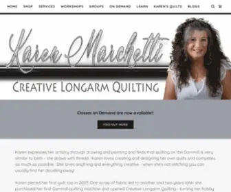 Creativelongarmquilting.com(Creativelongarmquilting) Screenshot