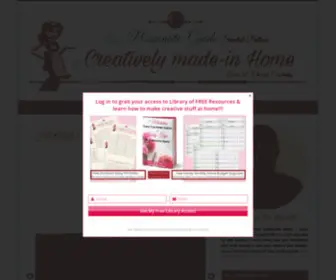 Creativelymadeinhome.com(Creatively made) Screenshot