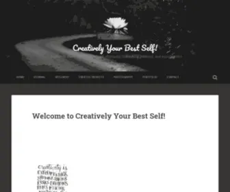 Creativelyyourbestself.com(A place to share adventures of self) Screenshot