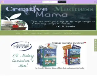 Creativemadnessmama.com(Sharing my creative madness with the world) Screenshot