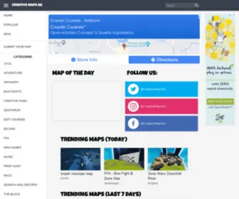 Creativemaps.gg(Fortnite Creative map codes) Screenshot