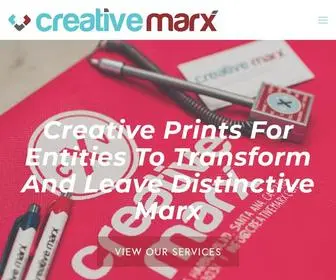 Creativemarx.com(Creative Marx) Screenshot