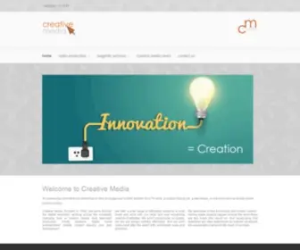 CreativemGroup.com(Creative Media Marketing) Screenshot